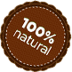 100% natural